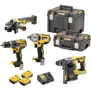 Zestaw Kompaktowych Narzędzi Elektrycznych DeWalt - 3 Akumulatory Zestaw Kompaktowych Narzędzi Elektrycznych DeWalt - 3 Akumulatory