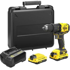 Stanley SFMCD710D2K - Αδιάβροχη ασύρματη τρυπάνι και κατσαβίδι - 18V V20 Li-ion, 2x2Ah, χωρίς ψήκτρες, 60Nm Stanley SFMCD710D2K - Αδιάβροχη ασύρματη τρυπάνι και κατσαβίδι - 18V V20 Li-ion, 2x2Ah, χωρίς ψήκτρες, 60Nm