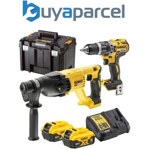 Dewalt Dck2071p2t - 18V Brushless SDS+ & Combi Drill Twin Pack Dewalt Dck2071p2t - 18V Brushless SDS+ & Combi Drill Twin Pack