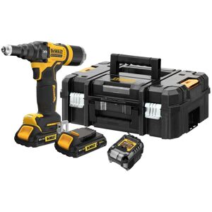DeWALT DCF403D2GT-QW Riveteuse - Légère, Ergonomique, LED - Publicité DeWALT DCF403D2GT-QW Riveteuse - Légère, Ergonomique, LED - Publicité