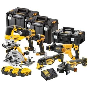 DeWalt DCK706P3T 7-outils XR 18V 5.0Ah Combo - Publicité DeWalt DCK706P3T 7-outils XR 18V 5.0Ah Combo - Publicité