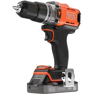 Black & Decker BCD383D1XC - Boormachine, Oranje, 18V, 2Ah, Hamer Black & Decker BCD383D1XC - Boormachine, Oranje, 18V, 2Ah, Hamer