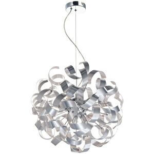 Dar Lighting Rawley 9 Light Ceiling Pendant - Silver Dar Lighting Rawley 9 Light Ceiling Pendant - Silver