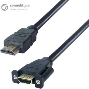 Connekt Gear 5m HDMI V2.0 4K UHD Extension Cable - Gold Connectors - HDMI Cable Connekt Gear 5m HDMI V2.0 4K UHD Extension Cable - Gold Connectors - HDMI Cable