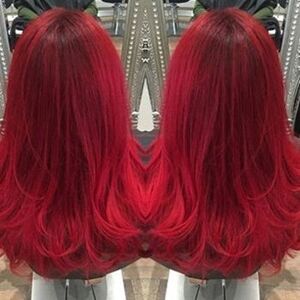 Crazy Color Vermillion Red Hair Color - Semi Permanent Crazy Color Vermillion Red Hair Color - Semi Permanent