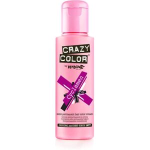 Crazy Color Cyclamen Pink Hair Dye - Semi Permanent Color Crazy Color Cyclamen Pink Hair Dye - Semi Permanent Color