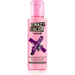 Crazy Color Aubergine Hair Colour - Semi-Permanent - 41 Shades Crazy Color Aubergine Hair Colour - Semi-Permanent - 41 Shades