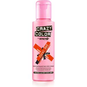 Tinte de pelo rojo coral Crazy Color - Semi Permanente - 41 Tonos Tinte de pelo rojo coral Crazy Color - Semi Permanente - 41 Tonos