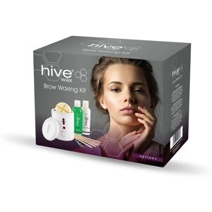 Hive of Beauty Hive Brow Waxing Kit with Petite Wax Heater - Brow Waxing Set Hive of Beauty Hive Brow Waxing Kit with Petite Wax Heater - Brow Waxing Set