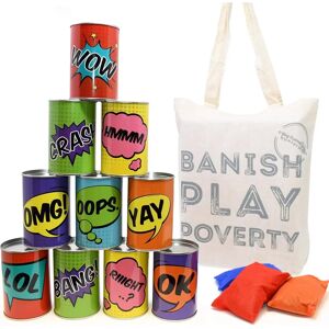 Big Game Hunters Comic Book Tin Can Alley - with Cotton Carry Bag - Toy Game Big Game Hunters Comic Book Tin Can Alley - with Cotton Carry Bag - Toy Game