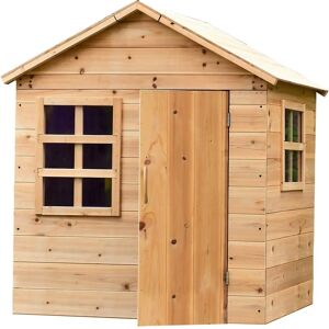 Evermeadow Kids Wooden Playhouse - Safety Certified - Garden Fun Evermeadow Kids Wooden Playhouse - Safety Certified - Garden Fun