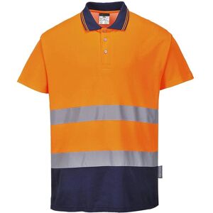 Portwest S174 Two Tone Cotton Comfort Hi Vis Polo Shirt - Polo Shirt Portwest S174 Two Tone Cotton Comfort Hi Vis Polo Shirt - Polo Shirt