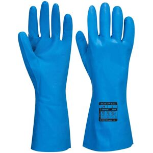 Gants en nitrile Portwest a814 sûrs pour l’alimentation - Résistants aux produits chimiques - Bleu L - Publicité Gants en nitrile Portwest a814 sûrs pour l’alimentation - Résistants aux produits chimiques - Bleu L - Publicité