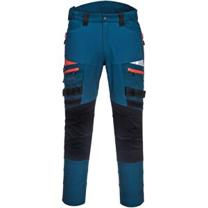 Portwest DX4 Work Trousers - Blue, Model DX449, Multi-pocket, Reflective Portwest DX4 Work Trousers - Blue, Model DX449, Multi-pocket, Reflective