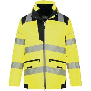 Portwest PW3 Hochsichtbarkeits 5-in-1 Jacke - Wasserdicht, Atmungsaktiv, Reflektierend Portwest PW3 Hochsichtbarkeits 5-in-1 Jacke - Wasserdicht, Atmungsaktiv, Reflektierend