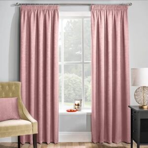 Enhanced Living Matrix - Pink Thermal Noise Reducing Dim Out Curtains - 117cm x 229cm Enhanced Living Matrix - Pink Thermal Noise Reducing Dim Out Curtains - 117cm x 229cm