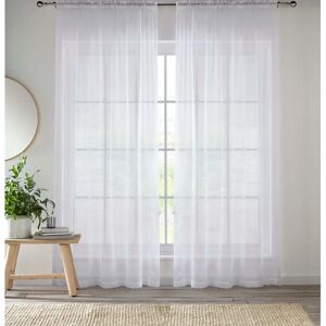 Enhanced Living Sheer Plain Woven Voile Curtain Panel Pair - Curtain Type Enhanced Living Sheer Plain Woven Voile Curtain Panel Pair - Curtain Type