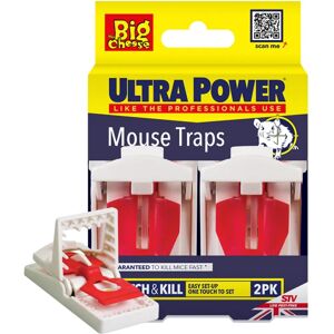 The Big Cheese Ultra Power Mouse Trap Twin Pack The Big Cheese Ultra Power Mouse Trap Twin Pack