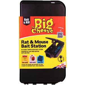 The Big Cheese Rat & Mouse Bait Station - Tamperproof Bait Box The Big Cheese Rat & Mouse Bait Station - Tamperproof Bait Box