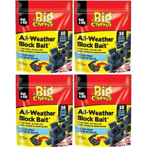 The Big Cheese All Weather Rodent Bait - Pack of 30 The Big Cheese All Weather Rodent Bait - Pack of 30