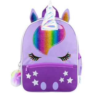 Harry Bear Rainbow Unicorn Backpack - Visage de licorne, Crin arc-en-ciel, Violet joli - Publicité Harry Bear Rainbow Unicorn Backpack - Visage de licorne, Crin arc-en-ciel, Violet joli - Publicité