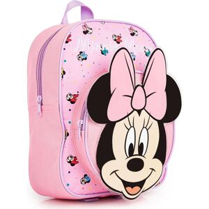 Disney Minnie Mouse School Bag - 3D Pink Backpack for Girls - Large Rucksack Disney Minnie Mouse School Bag - 3D Pink Backpack for Girls - Large Rucksack
