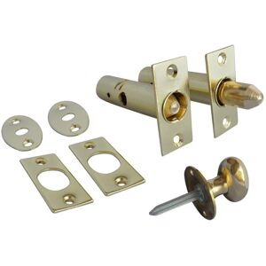 Asec As5041 Door Security Rack Bolt & Turn - 60mm Electro Brass Asec As5041 Door Security Rack Bolt & Turn - 60mm Electro Brass