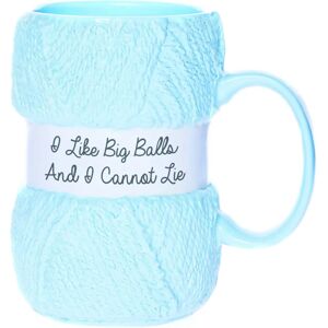 Boxer Gifts I Like Big Balls' Knit Mug - Mug Boxer Gifts I Like Big Balls' Knit Mug - Mug