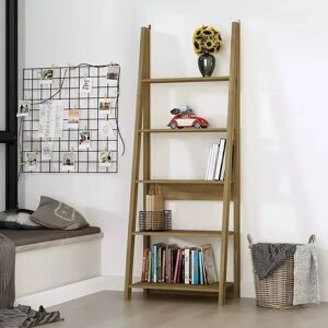 LPD Furniture Tiva Ladder Bookcase - Oak LPD Furniture Tiva Ladder Bookcase - Oak