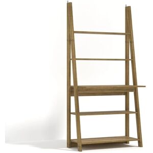 Crossharbour Ladder Desk - Oak - Self Assembly Crossharbour Ladder Desk - Oak - Self Assembly