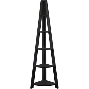 Brand: - Model: - Corner Ladder Shelving - Black Brand: - Model: - Corner Ladder Shelving - Black