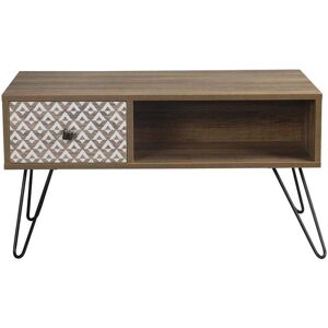 LPD Casablanca Light Walnut Effect Coffee Table - Coffee Table LPD Casablanca Light Walnut Effect Coffee Table - Coffee Table