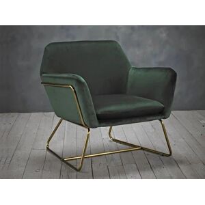LPD Charles Racing Green Velvet Armchair - Armchair LPD Charles Racing Green Velvet Armchair - Armchair