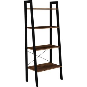 LPD Ealing Black and Rustic Pine Ladder Shelving Unit - Shelving Unit LPD Ealing Black and Rustic Pine Ladder Shelving Unit - Shelving Unit