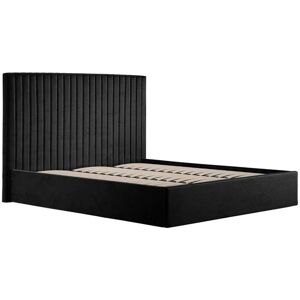 LPD - Berlin - 6ft Super King - Black Velvet - Bed Frame LPD - Berlin - 6ft Super King - Black Velvet - Bed Frame
