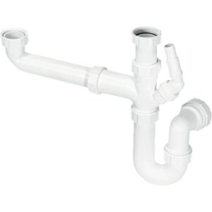 McAlpine McAlpine SK1 White Sink Kit - 1.5 Bowl, High-Quality Plumbing McAlpine McAlpine SK1 White Sink Kit - 1.5 Bowl, High-Quality Plumbing