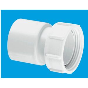 McAlpine T25 1½" White BSP Coupling - Pipe Fitting McAlpine T25 1½" White BSP Coupling - Pipe Fitting