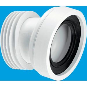 McAlpine WC-CON7A 14 Angle Rigid WC Connector - 110mm McAlpine WC-CON7A 14 Angle Rigid WC Connector - 110mm