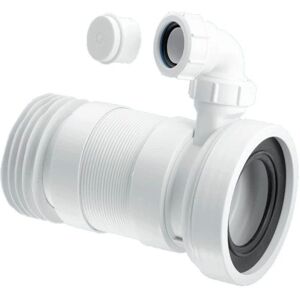 McAlpine WC-F26RV 97-107mm Inlet x 4/110mm Outlet Flexible WC Connector - Toilet Connector McAlpine WC-F26RV 97-107mm Inlet x 4/110mm Outlet Flexible WC Connector - Toilet Connector
