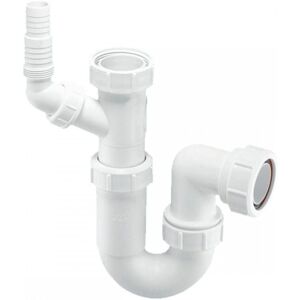 McAlpine WM15 Adjustable Sink Trap - 135 Degree Swivel Nozzle - White McAlpine WM15 Adjustable Sink Trap - 135 Degree Swivel Nozzle - White