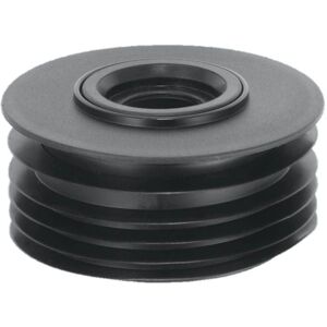 McAlpine DC2-Bl 4"/110mm Drain Connector - Black McAlpine DC2-Bl 4"/110mm Drain Connector - Black