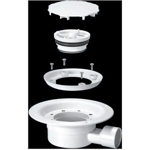 McAlpine - VSG1WH-NSC - White - Valve Shower Gully McAlpine - VSG1WH-NSC - White - Valve Shower Gully