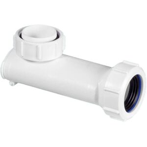 McAlpine Model WHB-1 White Self-Closing Basin Waste Trap McAlpine Model WHB-1 White Self-Closing Basin Waste Trap