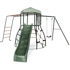 Plum - Metal Climbing Dome - Slide - Monkey Bars - Playset Plum - Metal Climbing Dome - Slide - Monkey Bars - Playset