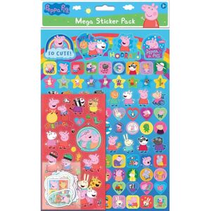 Peppa Pig Greta Pig com Amigos Mega Pack Autocolantes - Pack de Autocolantes Peppa Pig Greta Pig com Amigos Mega Pack Autocolantes - Pack de Autocolantes