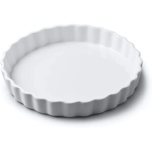 WM Bartleet & Sons White Porcelain Flan Dish 20cm - Flan Dish WM Bartleet & Sons White Porcelain Flan Dish 20cm - Flan Dish