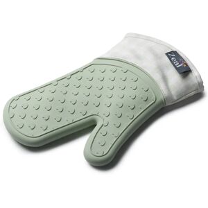 Zeal Oven Glove - Gingham Light Green - Heat Resistant - Waterproof Zeal Oven Glove - Gingham Light Green - Heat Resistant - Waterproof