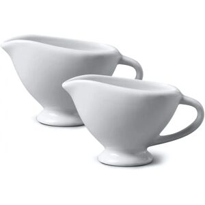 WM Bartleet & Sons Model TSET30 - Sauce Boat Set, White, 45ml x 2 WM Bartleet & Sons Model TSET30 - Sauce Boat Set, White, 45ml x 2
