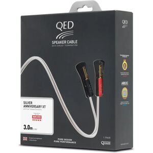 Kabel głośnikowy QED Silver A XT - 3 m Kabel głośnikowy QED Silver A XT - 3 m