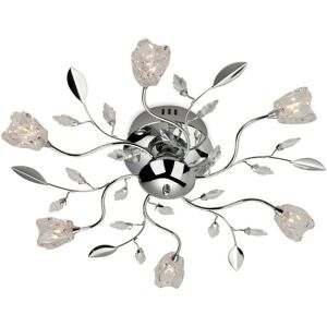 Firstlight Cindy 6 Light Chrome Ceiling Light - G4 Bulb Firstlight Cindy 6 Light Chrome Ceiling Light - G4 Bulb